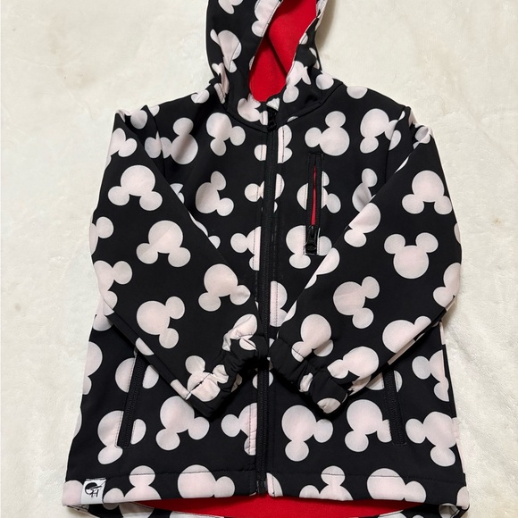 Disney Mickey Mouse Hooded Jacket - Black and White - Picture 3 of 4